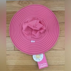 Pink(Rose) Ruffle Butts swim hat. Size 12m-2T. NWT